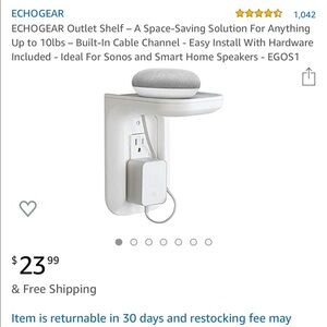 Echogear Outlet Shelf. New